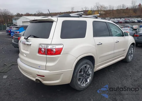 2012 GMC Acadia Denali from USA, damaged, VIN 1GKKRTED6CJ248140